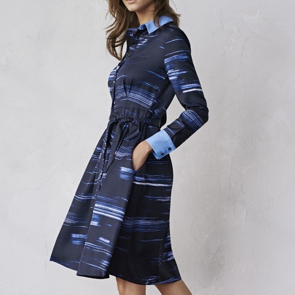 Banana Republic Dresses & Skirts - Banana Republic Brush Stroke Shirt Dress